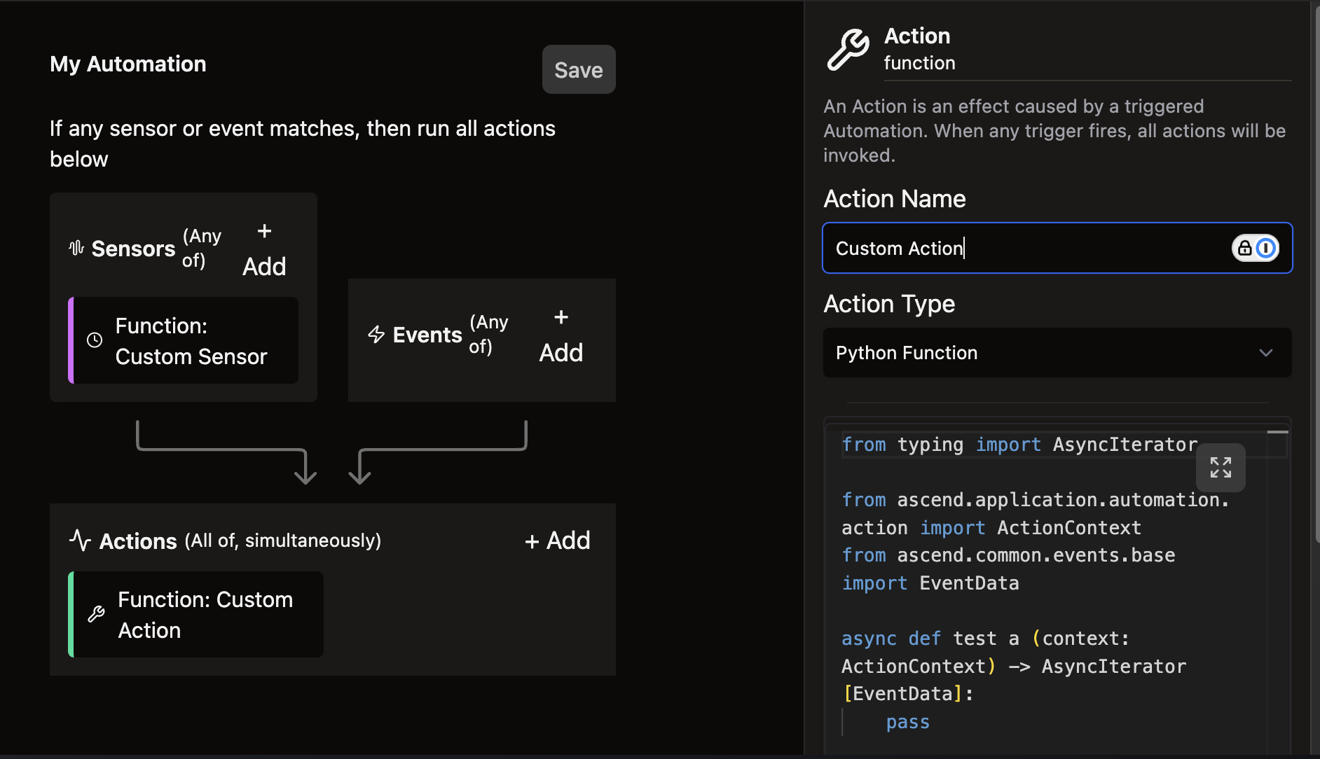 python sensor