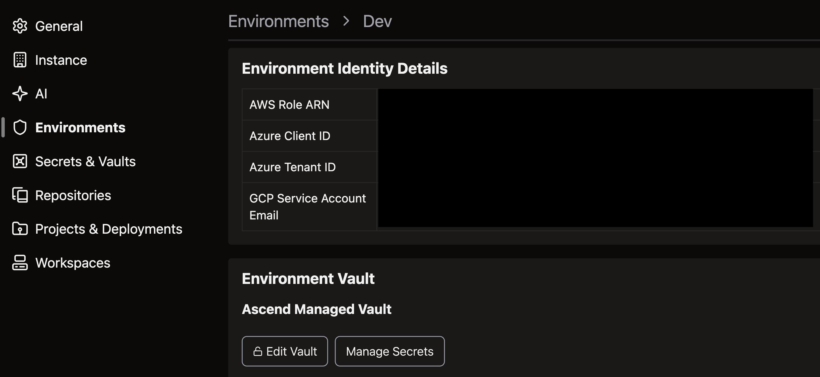edit vault
