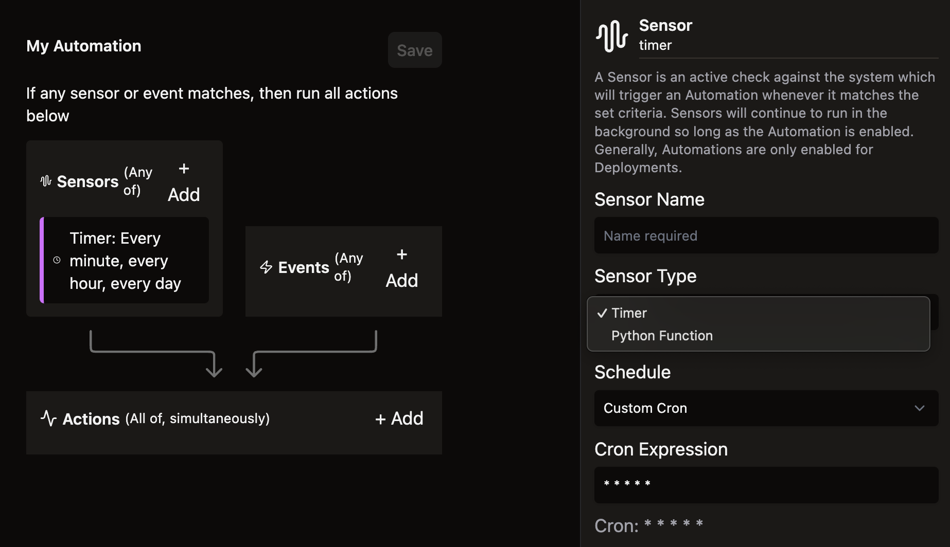 python sensor